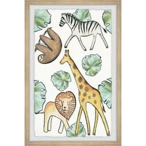 Marmont Hill Jungle and Palm Leaves Framed Wall Art