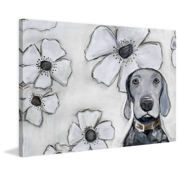 Marmont Hill "Just in Time" by Tori Campisi Painting Print on Canvas