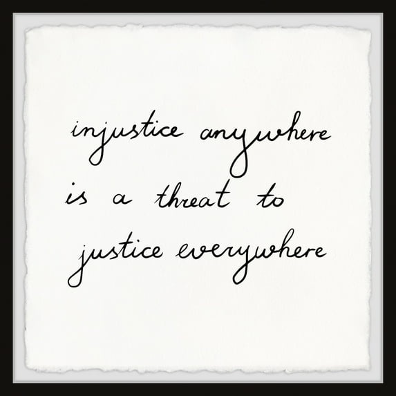 Marmont Hill Justice Everywhere Framed Painting Print
