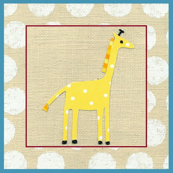 Marmont Hill Katherine’s Giraffe Canvas Wall Art