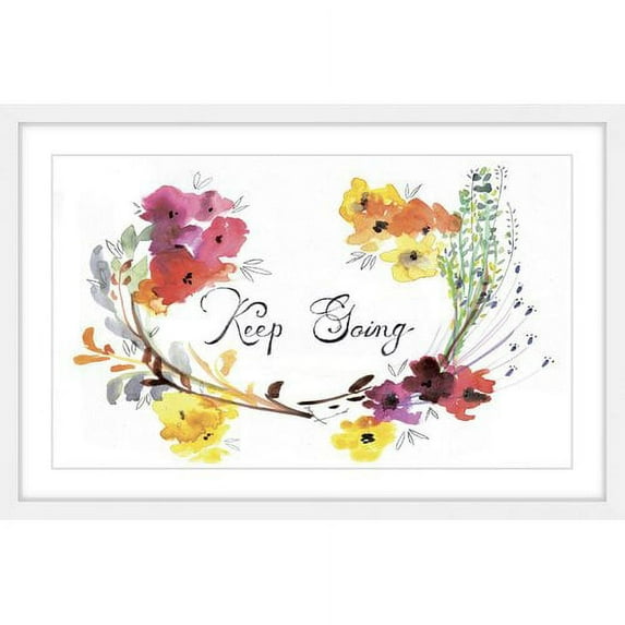 Marmont Hill "Keep Going" by Christine Lindstrom Framed Painting Print
