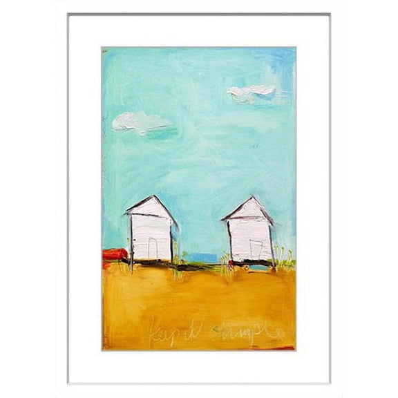 Marmont Hill "Keep It Simple" by Tori Campisi Painting Print in Frame