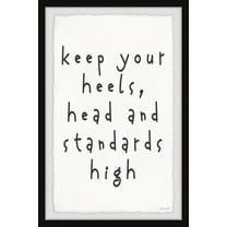 Marmont Hill Keep Your Heels High Framed Wall Art