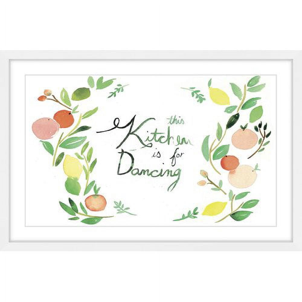Marmont Hill "Kitchen Dancing" by Christine Lindstrom Framed Painting Print