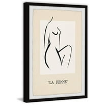 Marmont Hill La Femme Framed Painting Print