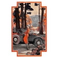 thumbnail image 1 of Marmont Hill "Lady in Orange" Painting Print on Canvas, 1 of 5