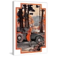 thumbnail image 1 of Marmont Hill "Lady in Orange" Painting Print on Canvas, 1 of 5