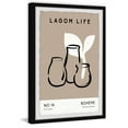 thumbnail image 1 of Marmont Hill Lagom Life No 14 Framed Painting Print, 1 of 5