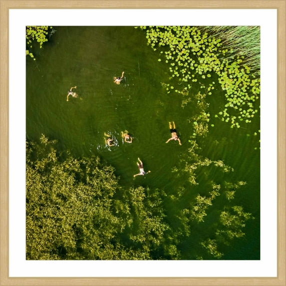 Marmont Hill "Lake Fun" by Karolis Janulis Framed Painting Print