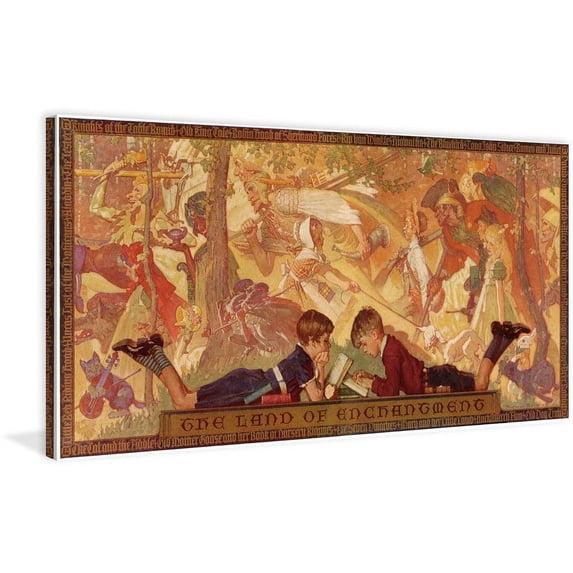 Marmont Hill "Land of Enchantment" by Norman Rockwell Painting Print on Canvas