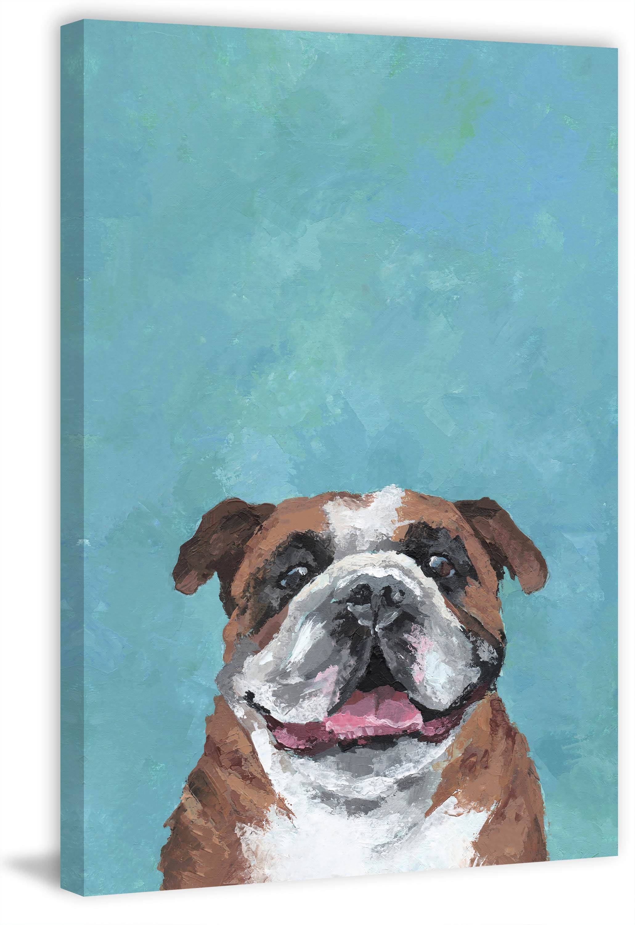 Marmont Hill "Laugh at Me" Painting Print on Wrapped Canvas