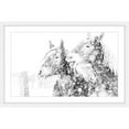 thumbnail image 1 of Marmont Hill "Laughing Equus" Framed Painting Print, 1 of 5