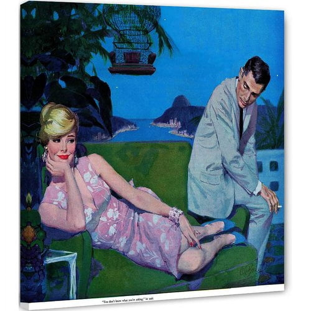 Marmont Hill "Lawless Lady" by Al Buell Painting Print on Canvas