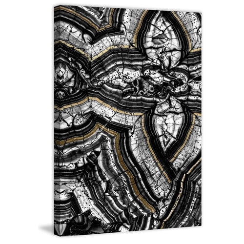 Marmont Hill - "Layer Fragments" Painting Print on Wrapped Canvas