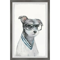 Marmont Hill Le Penseur Iii Framed Wall Art, 8.00" x 1.50"