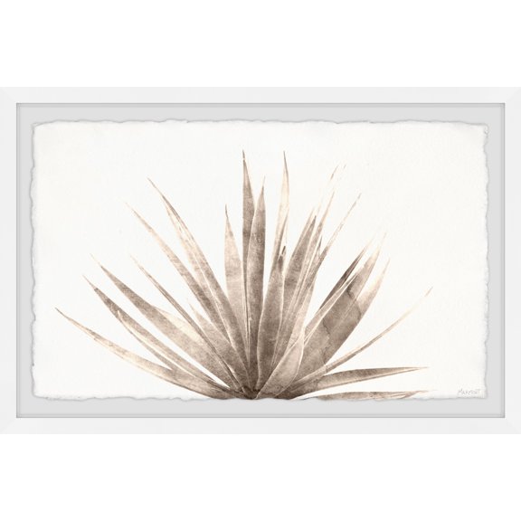 Marmont Hill Leaves Spread Out Framed Painting Print