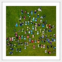 Marmont Hill "Legs Apart" by Karolis Janulis Framed Painting Print