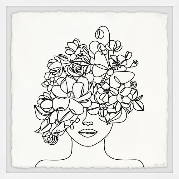 Marmont Hill Let Your Dreams Blossom Framed Painting Print