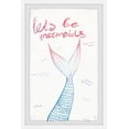 thumbnail image 1 of Marmont Hill Let's Be Mermaids Iii Framed Wall Art, 20.00" x 1.50", 1 of 6
