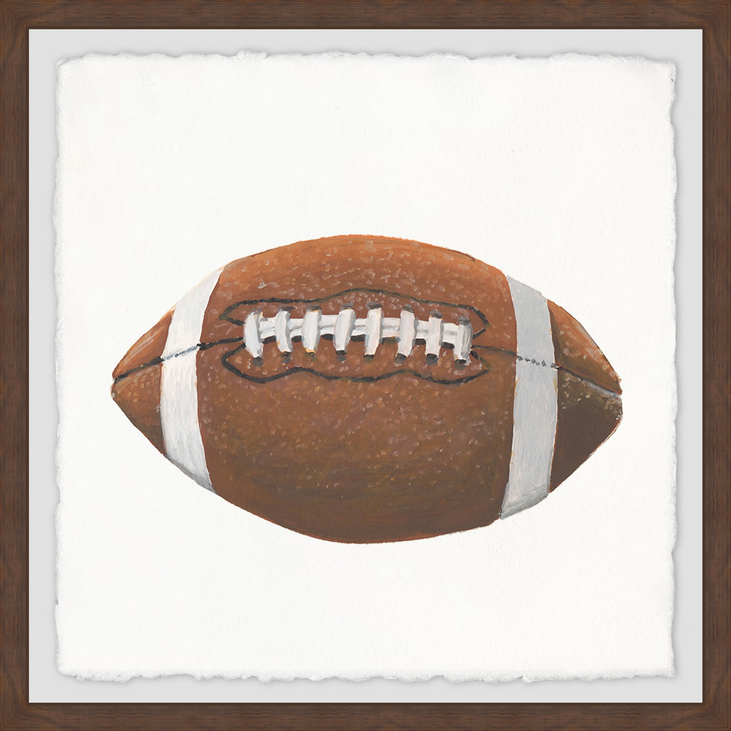 Marmont Hill Let's Play Football Framed Wall Art