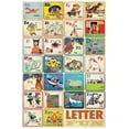 thumbnail image 1 of Marmont Hill "Letter Fun" by Curtis Painting Print on Canvas, 1 of 7