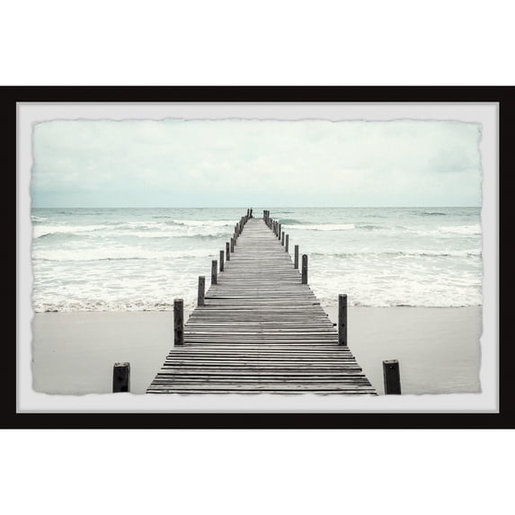 Marmont Hill Life Is a Bridge Framed Painting Print