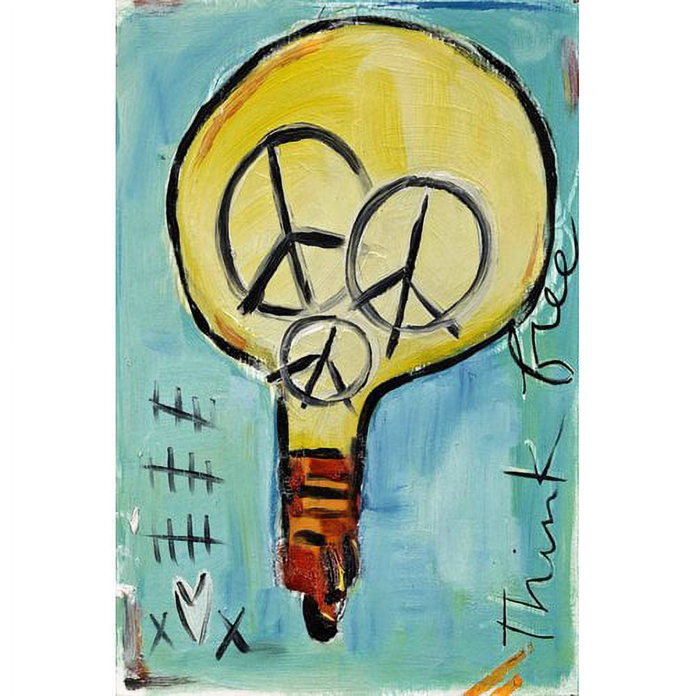 Marmont Hill "Light Bulb" by Tori Campisi  Painting Print on Canvas