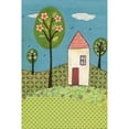 thumbnail image 1 of Marmont Hill "Little White House" by Sascalia Painting Print on Wrapped Canvas, 1 of 7