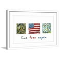 thumbnail image 1 of Marmont Hill "Live Free Aspen" by Tori Campisi Painting Print in Frame, 1 of 7