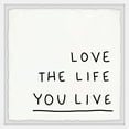 thumbnail image 1 of Marmont Hill Live and Love Framed Wall Art, 24" x 24", 1 of 6
