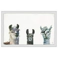 thumbnail image 1 of Marmont Hill Llama Squad Framed Painting Print, 1 of 3