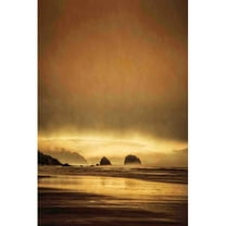 Marmont Hill "Lone Tree at Sunset" Painting Print on Canvas