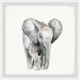 thumbnail image 1 of Marmont Hill Lonely Elephant Framed Wall Art, 1 of 6