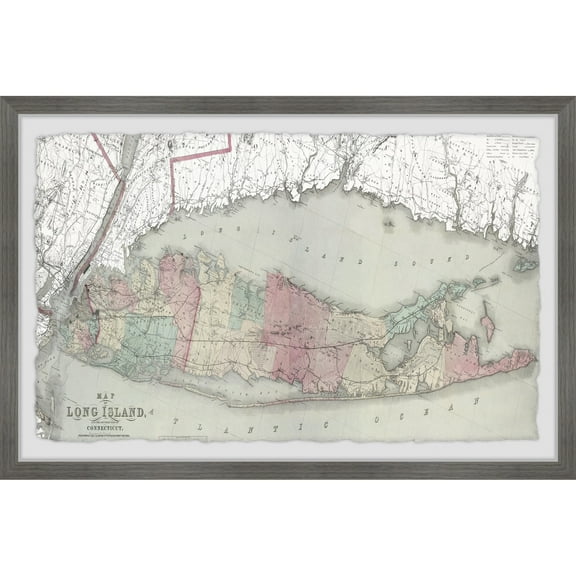 Marmont Hill Long Island Framed Wall Art