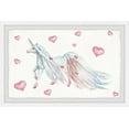 thumbnail image 1 of Marmont Hill Long-haired Unicorn Framed Wall Art, 1 of 6