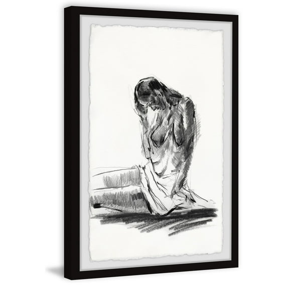 Marmont Hill Look Beyond Imperfections Framed Painting Print