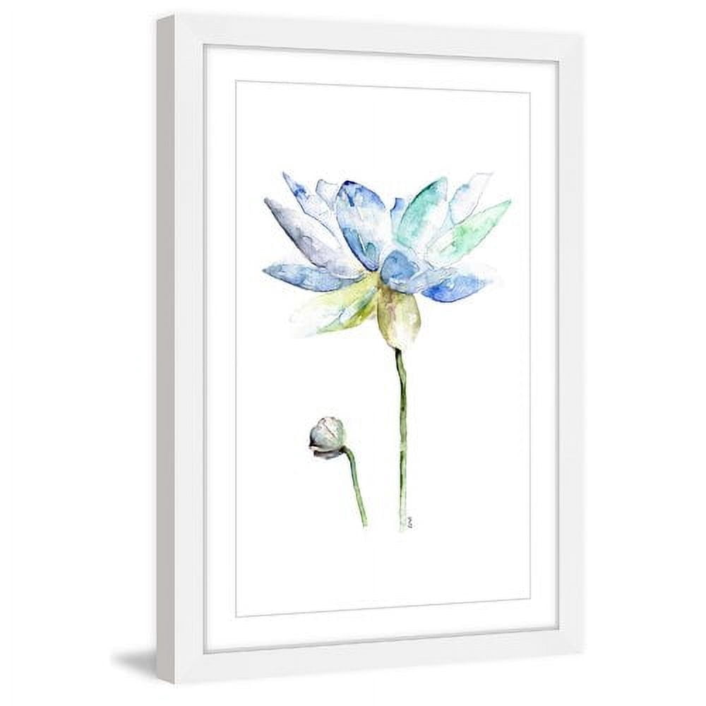 Marmont Hill "Lotus" by Rachel Byler Framed Painting Print