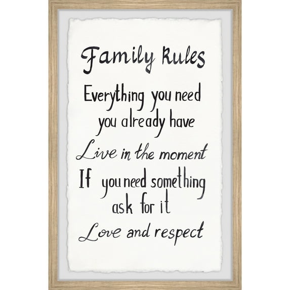Marmont Hill Love and Respect Framed Painting Print