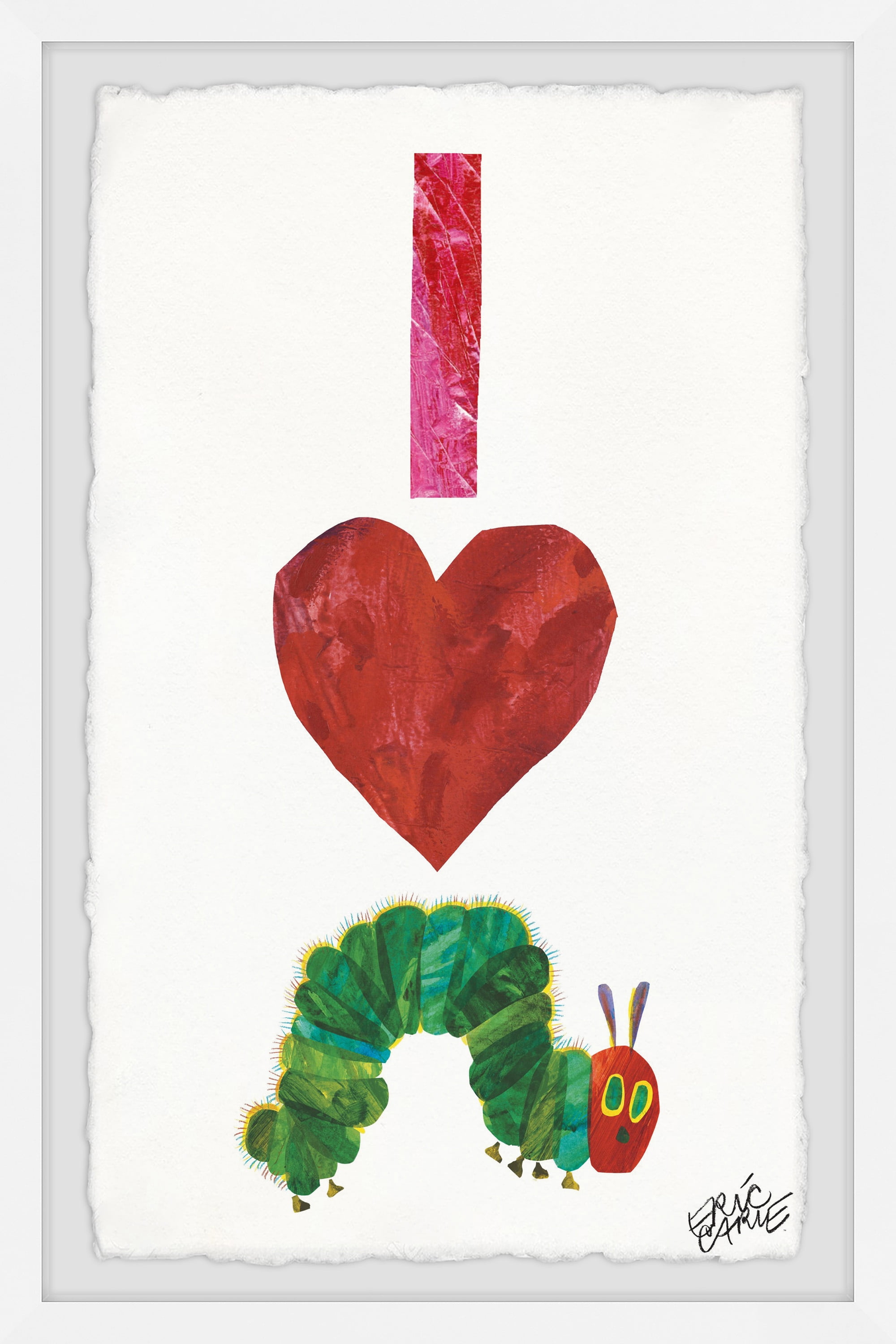 Marmont Hill Love for Caterpillars by Eric Carle Framed Wall Art