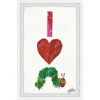 Marmont Hill Love for Caterpillars by Eric Carle Framed Wall Art
