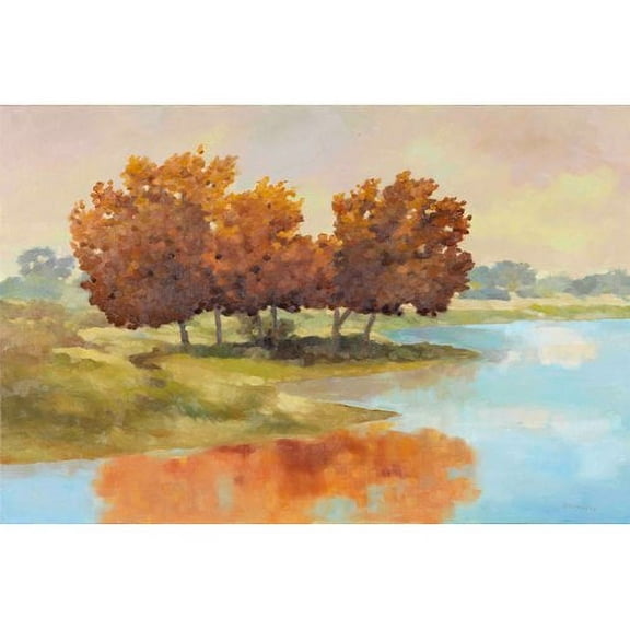 Marmont Hill "Lyndhurst Water II" by Graham Reynolds Painting Print on Canvas
