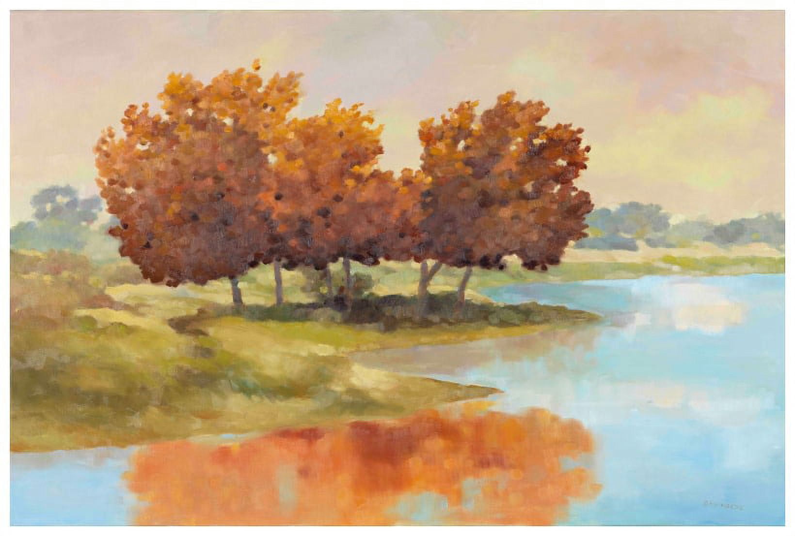 Marmont Hill "Lyndhurst Water II" by Graham Reynolds Painting Print on Canvas