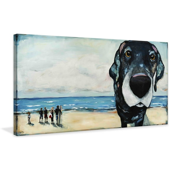 Marmont Hill Macdaddy Printed Canvas Wall Art-Size:22.5" x 45"