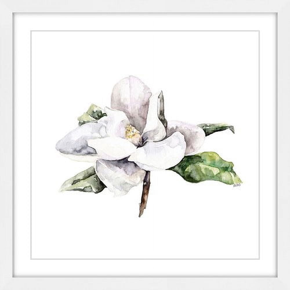 Marmont Hill "Magnolia 4" by Rachel Byler Framed Painting Print