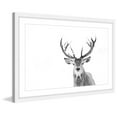 thumbnail image 1 of Marmont Hill "Majestic Antlers" Framed Painting Print, 1 of 4