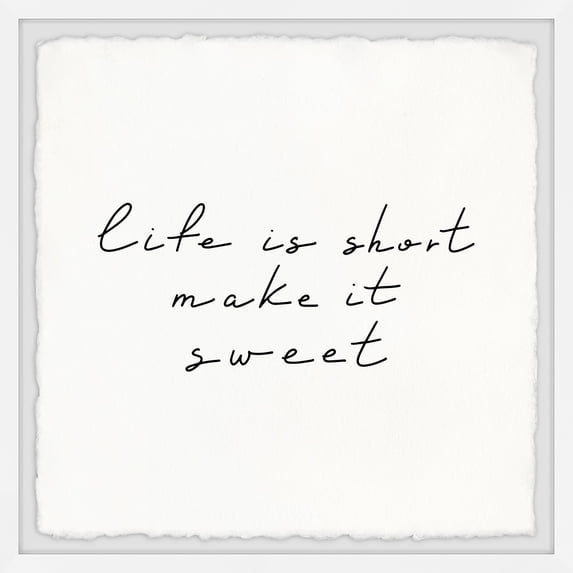 Marmont Hill Make It Sweet Framed Painting Print