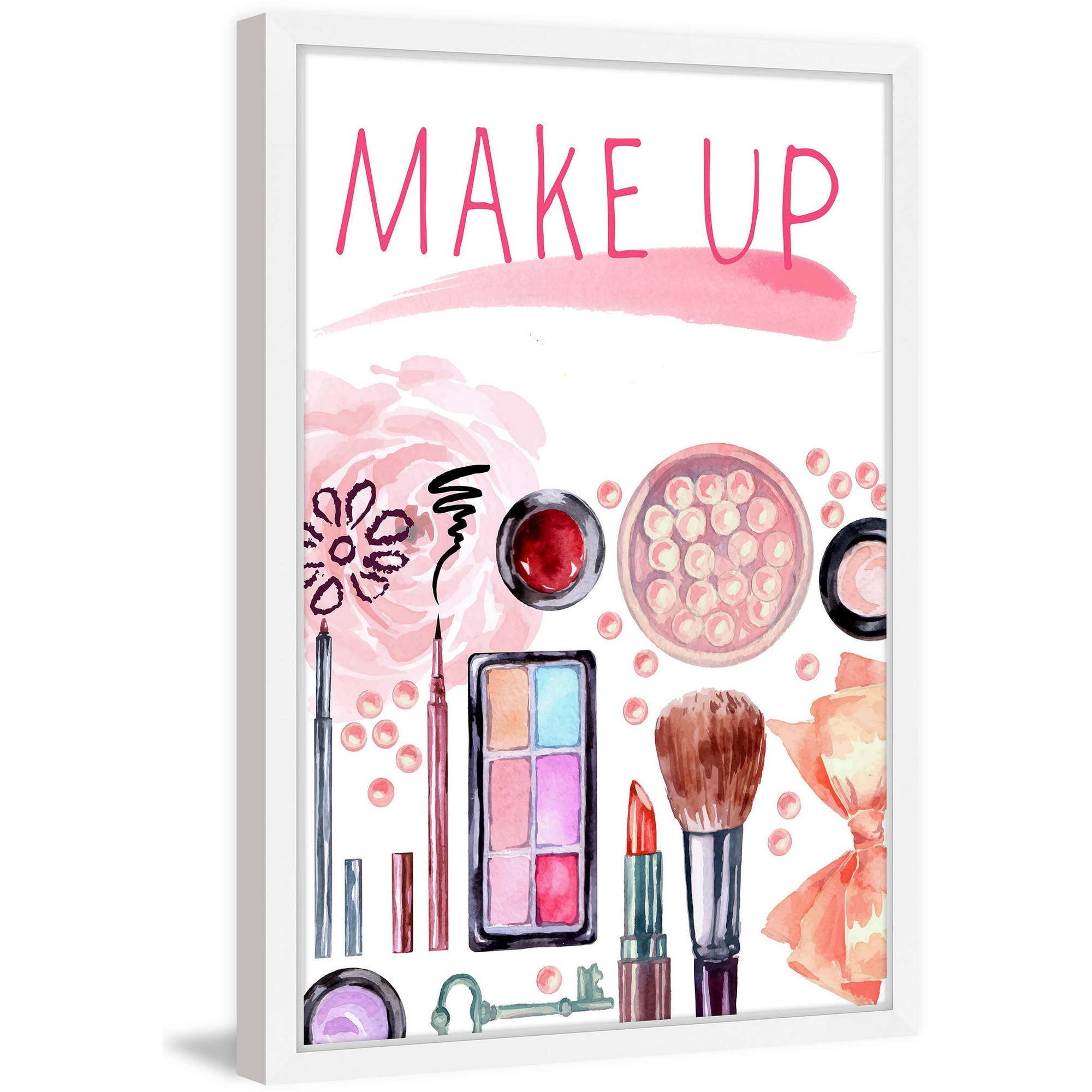 Marmont Hill "Make Up Fun" Framed Painting Print
