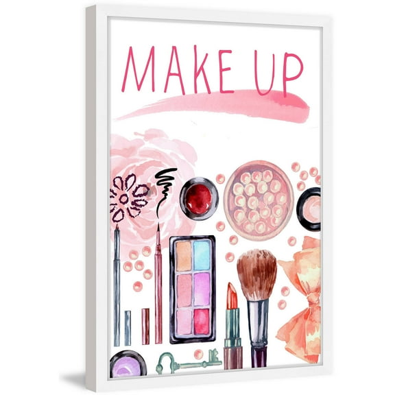 Marmont Hill "Make Up Fun" Framed Painting Print