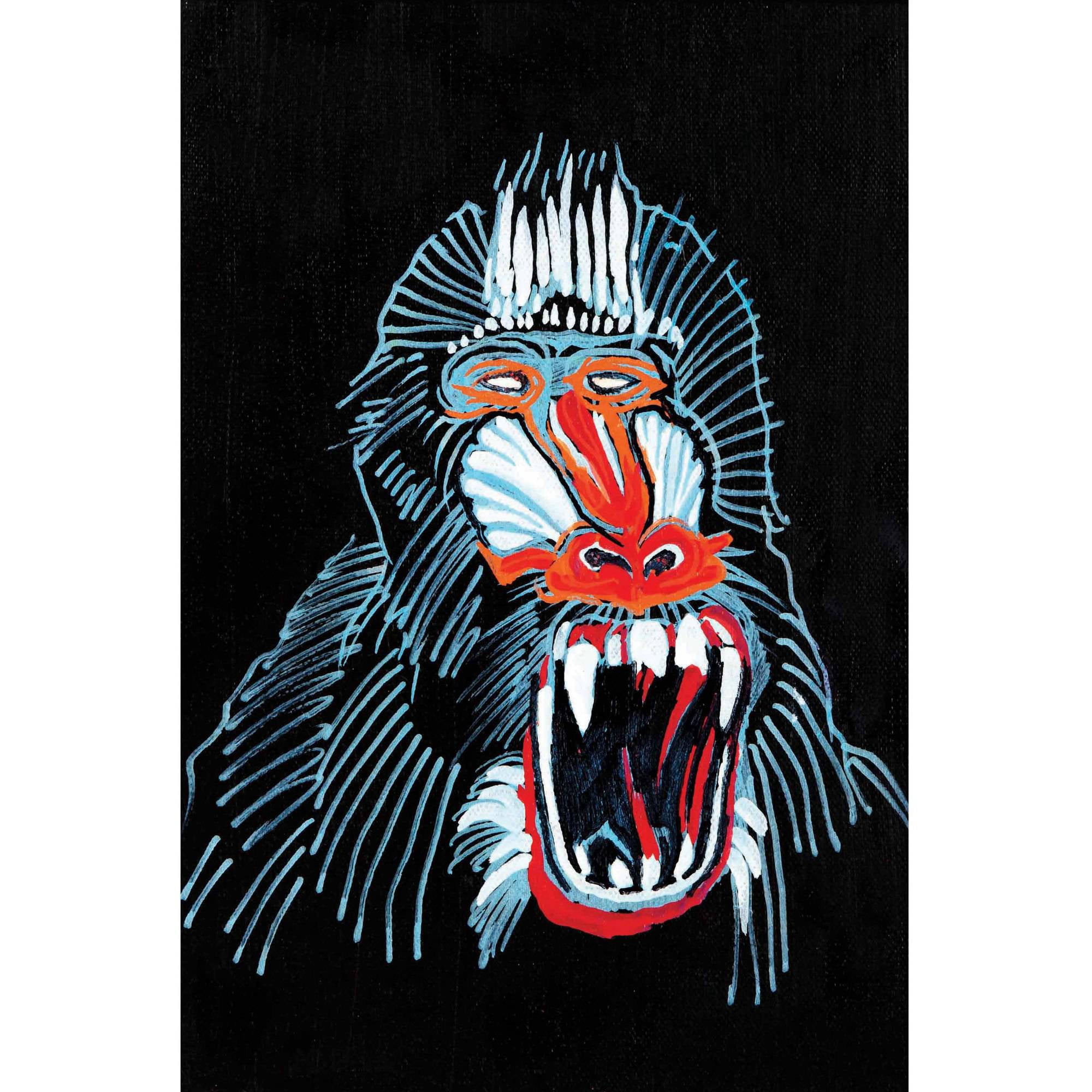 Marmont Hill "Mandrill" Print on Canvas