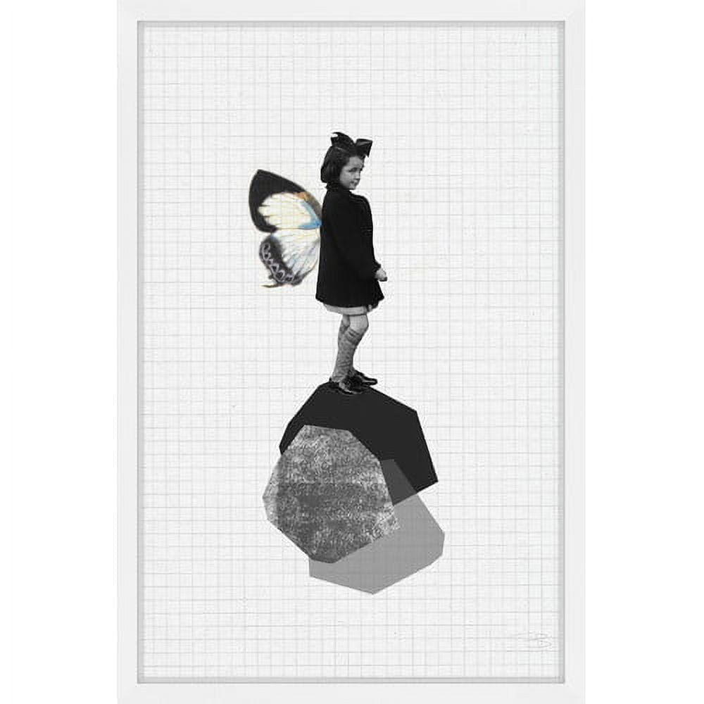 Marmont Hill "Mariposa" by Bengoa Vazquez Framed Painting Print